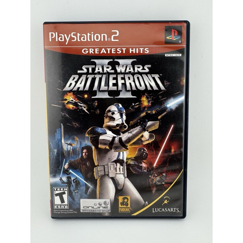 Star Wars Battlefront II PlayStation 2 PS2 Greatest Hits